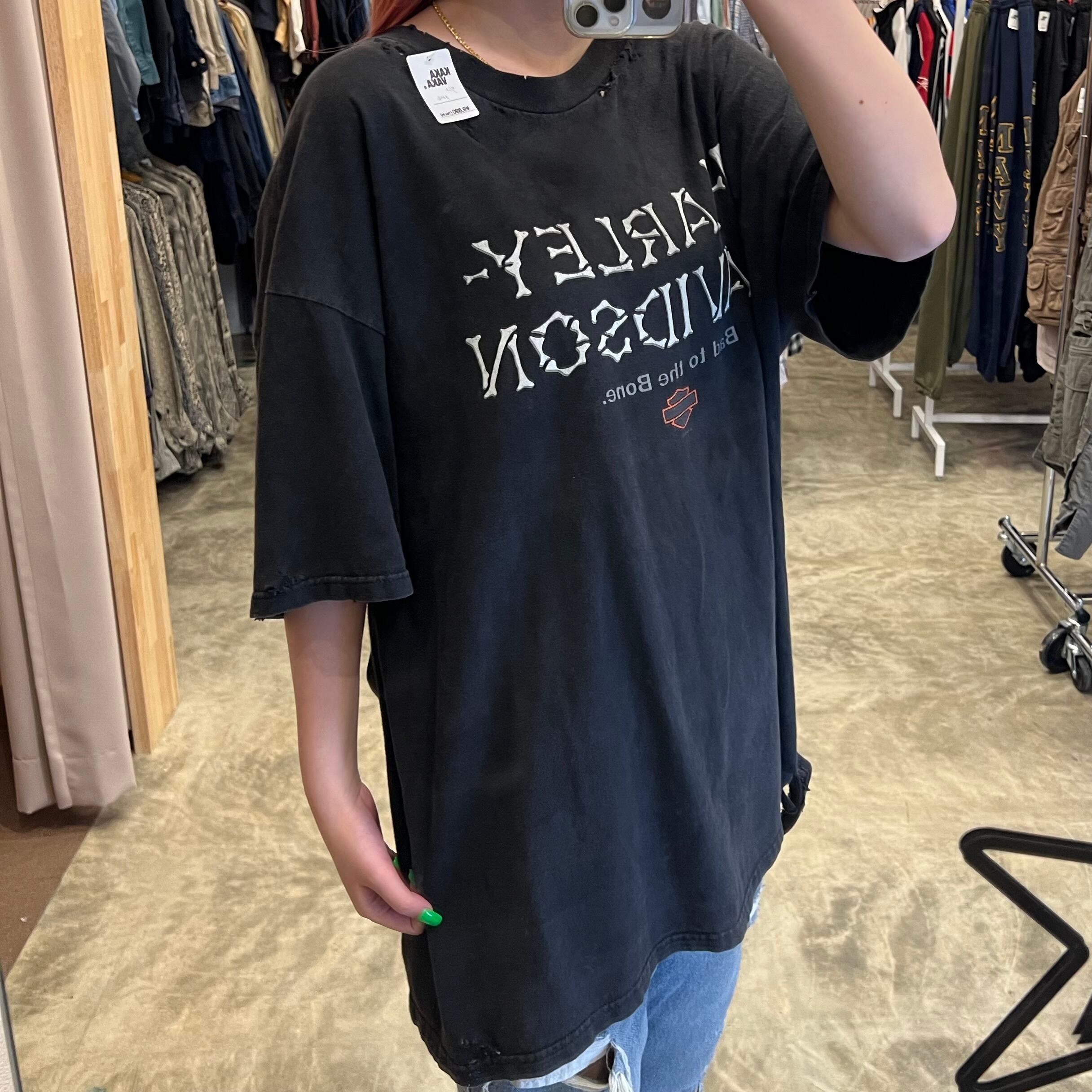Harley-Davidson/ハーレーダビッドソン リメイクTシャツ | 古着屋KAKAVAKA