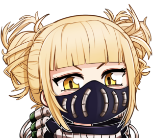 WAIFU BAIT　Chibi Toga With Mask Sticker