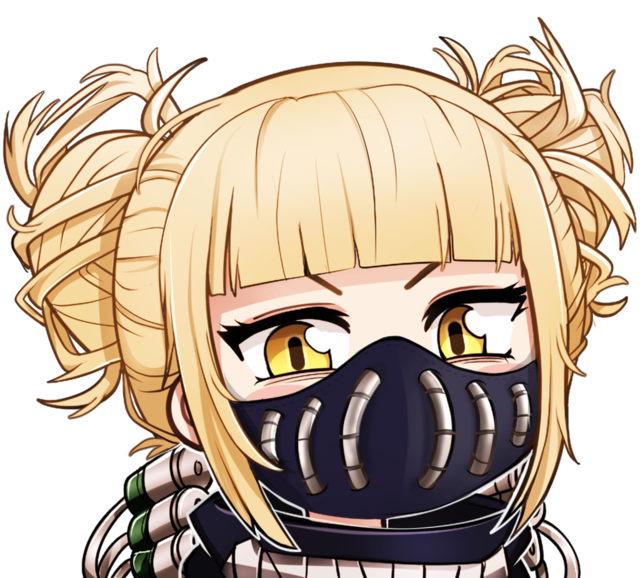 WAIFU BAIT　Chibi Toga With Mask Sticker