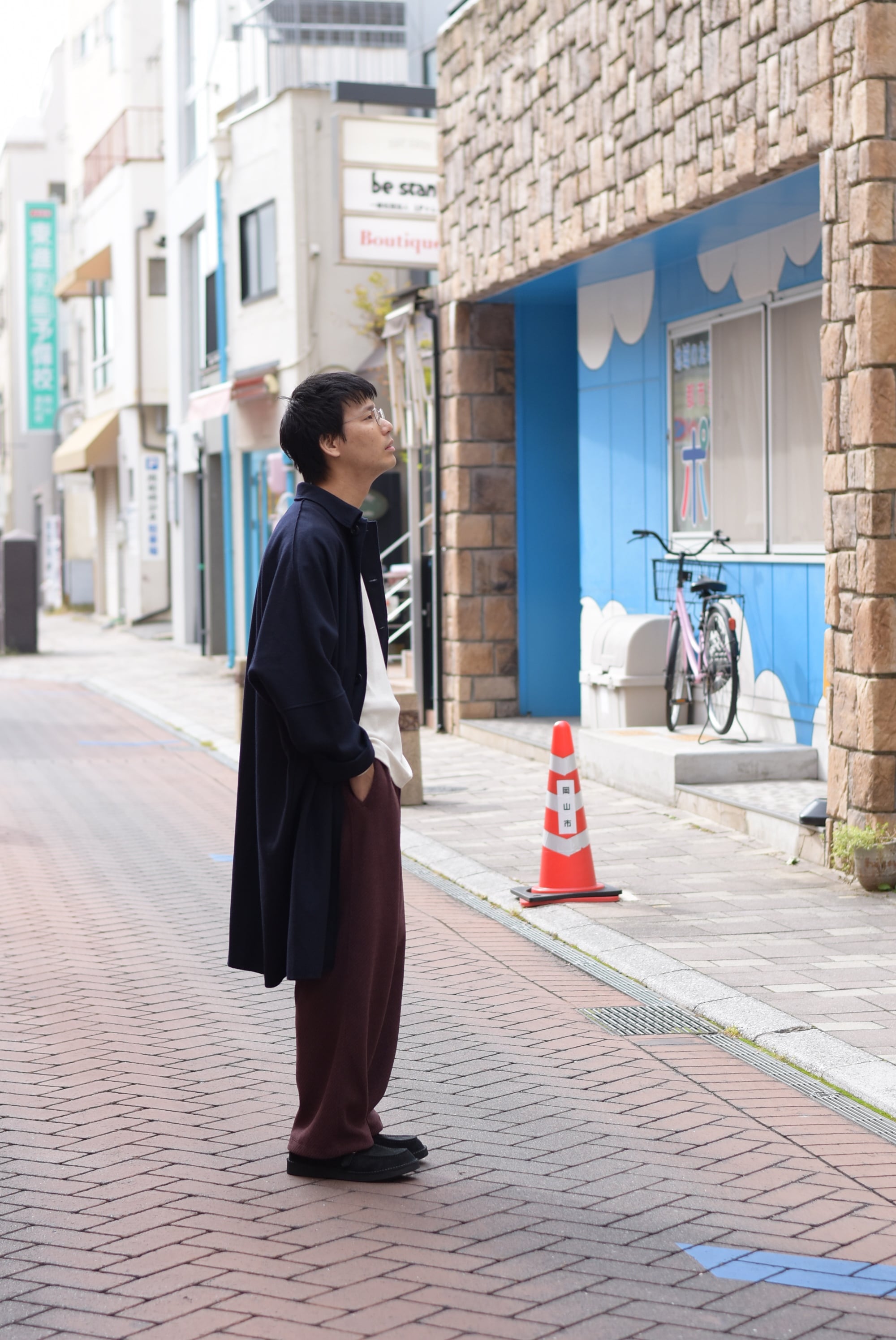 maillot】mature melton lots coat | theater(シアター)