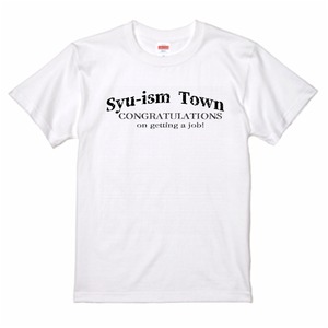 Syu-ism&TownオリジナルTシャツ ホワイト 男女兼用