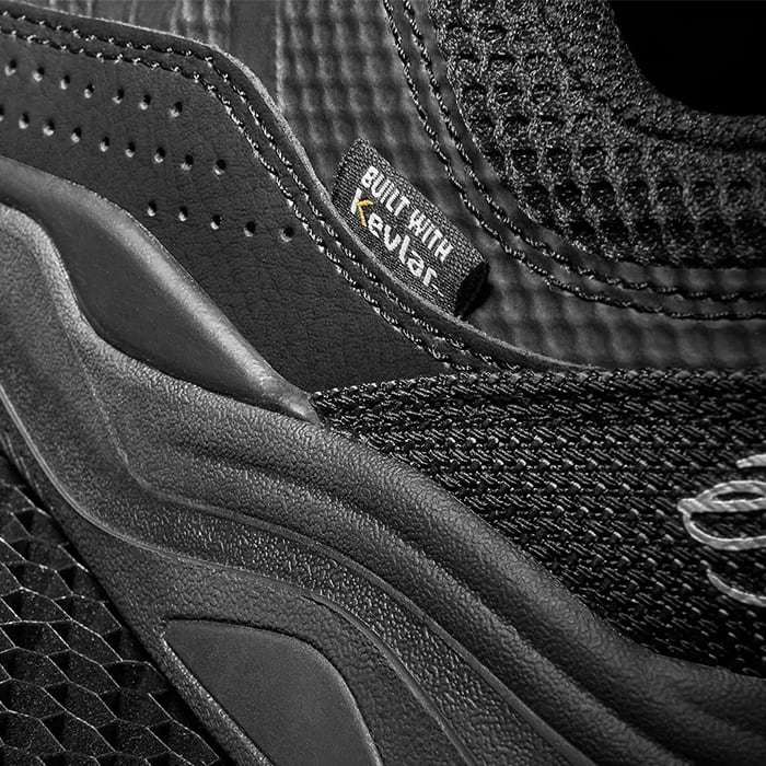 es エス IMPRINT KEVLAR BLACK/BLACK スニーカー エス スケボー 靴