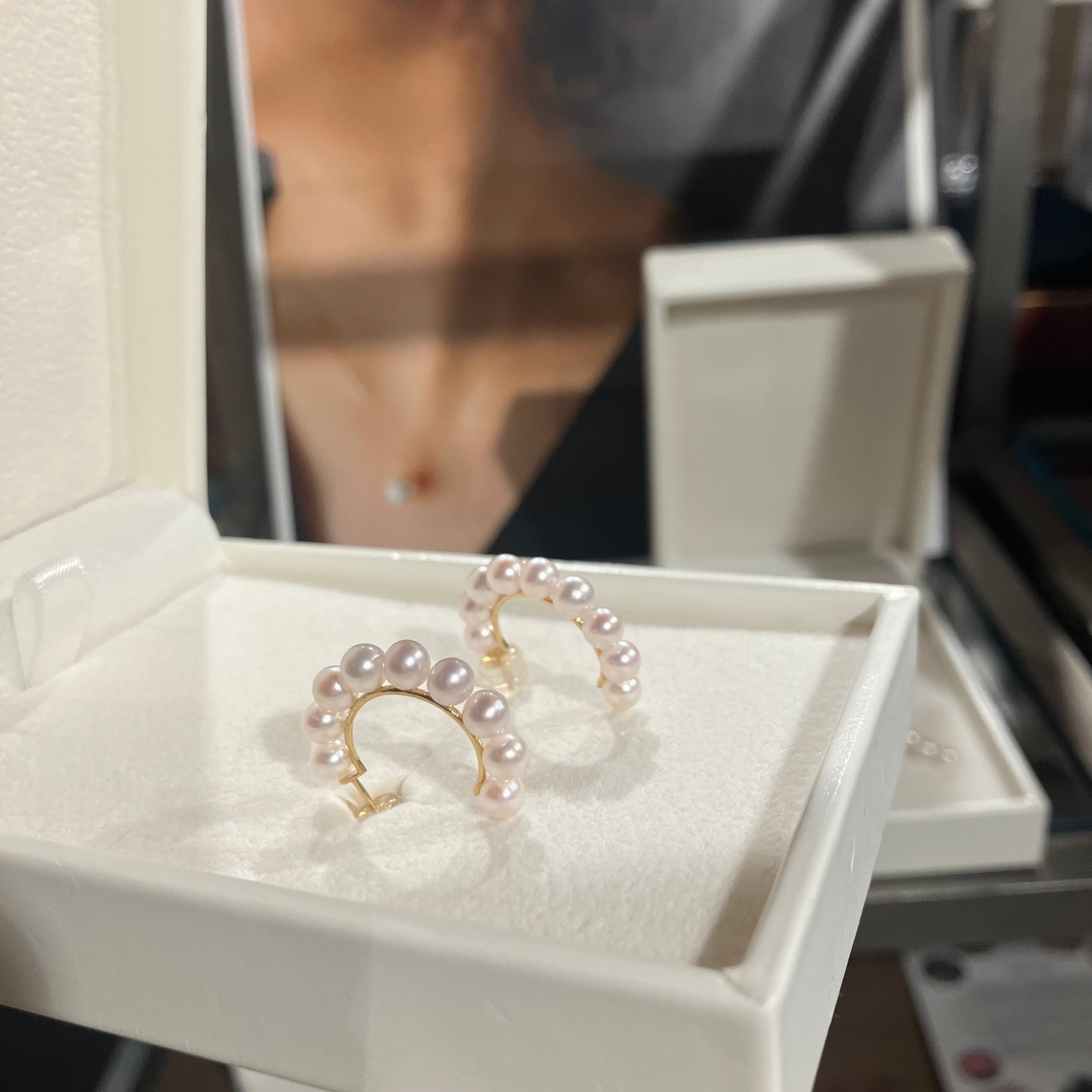 【1/25までのpop-up期間限定】愛媛宇和島産 本真珠 パールピアス N pearl