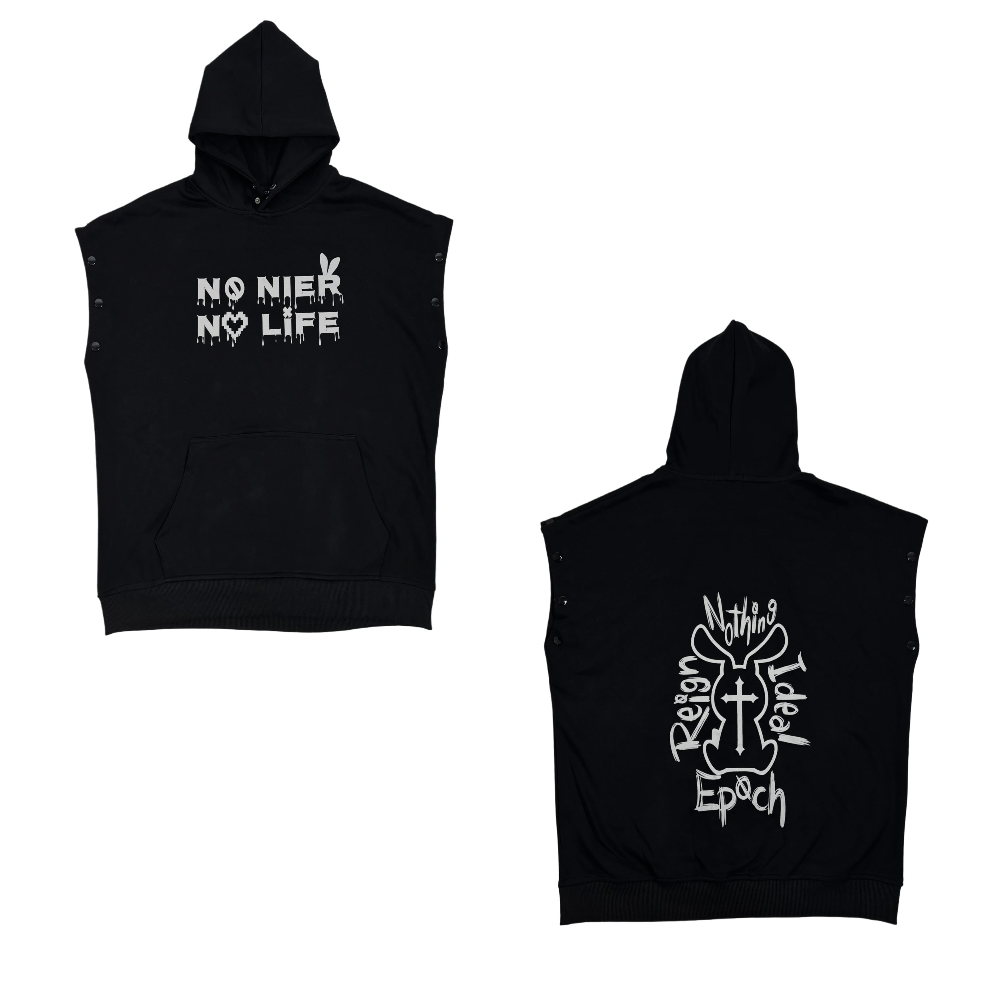 マルチスナップ3WAY SLEEVE HOODIE【NO NIER NO LIFE】 | NIER CLOTHING