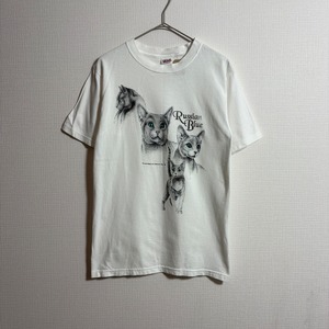 MADE IN USA anvil 猫 半袖 Tシャツ