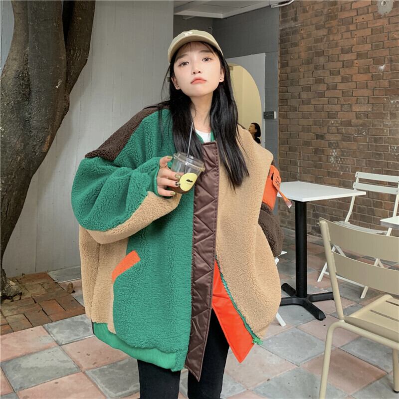 ジャケット オータムウィンターカラートップス ロング ストリート 秋物 冬物 1号婦人99317514252