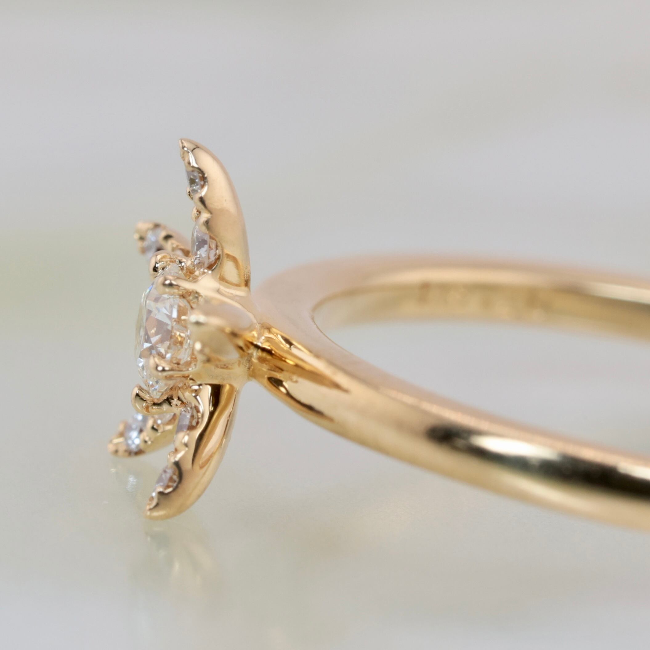 ラザール ダイヤモンド 0.20ct F-VS1 リング Pt950