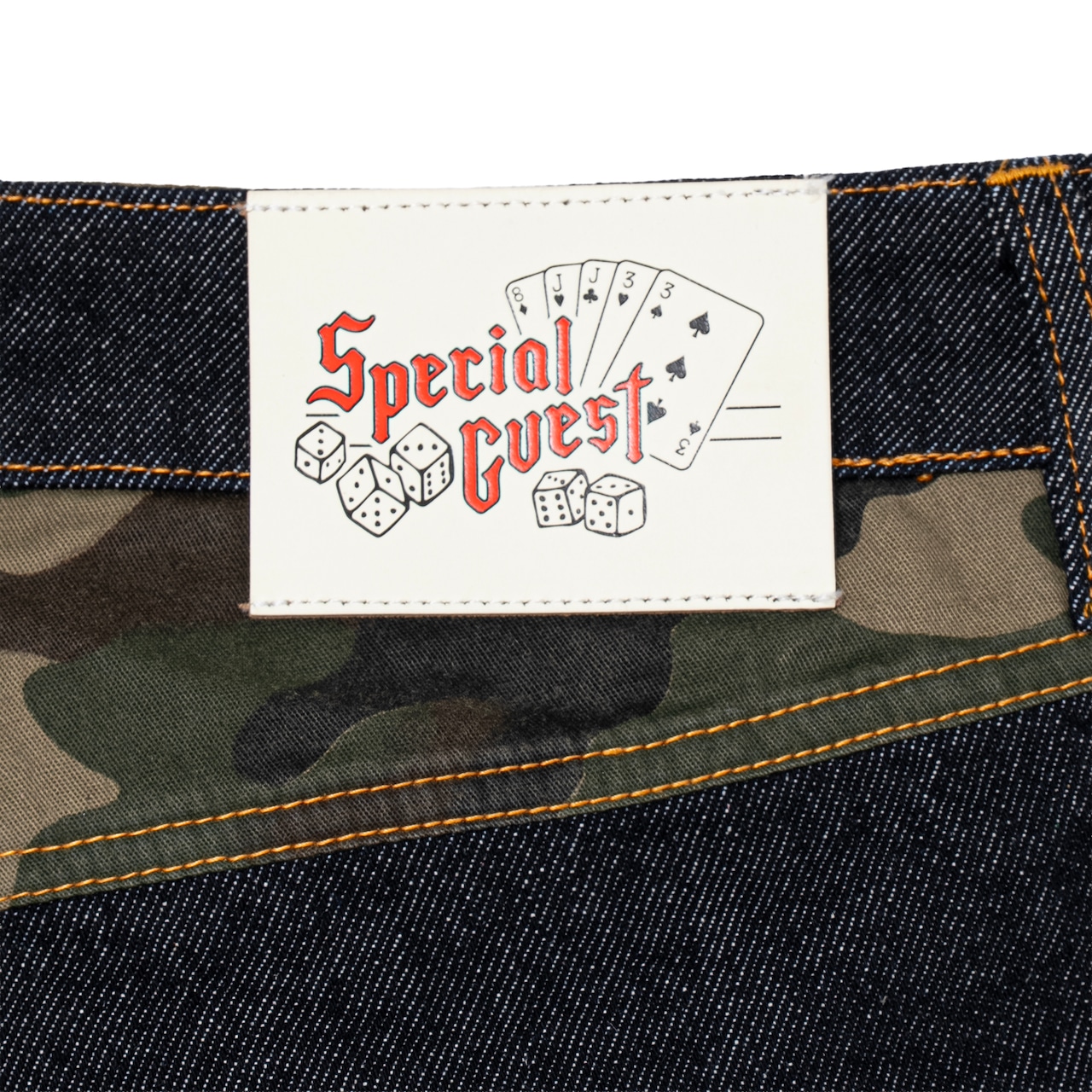 SPECIAL GUEST K.K. / Hidden Camo Rigid Denim