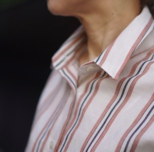 CORDERA(コルデラ)WIDE STRIPED SHIRT