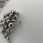 metallicshowerpierce/earrings    silver