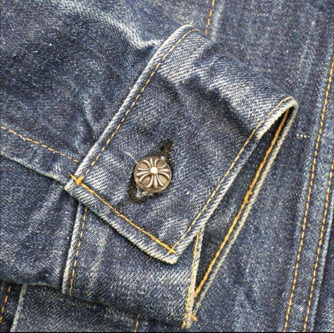 CHROME HEARTS クロムハーツ × リーバイス デニムジャケット クロス