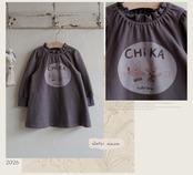 韓国子供服 / 26winter / puella FLO / チカミニワンピース / キッズ / 冬服 *90~140*