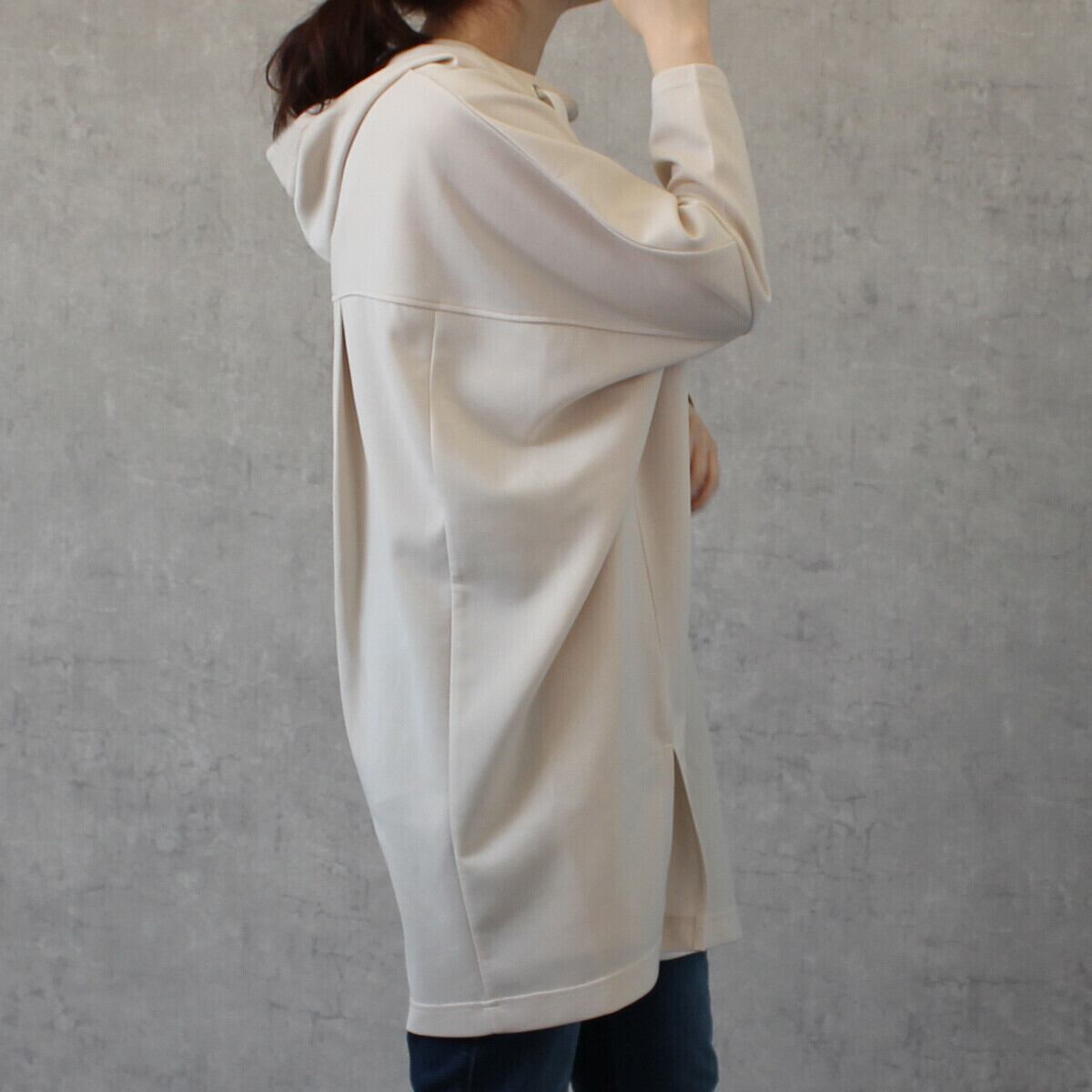 大人リラックスコーデが叶う☆ワイドドルマンチュニックパーカー