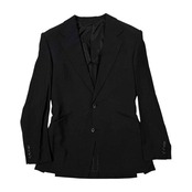 5351 Pour Les Hommes 5351プールオム 強肩パット デザイン テーラードジャケット 2 /ブラック/アバハウス