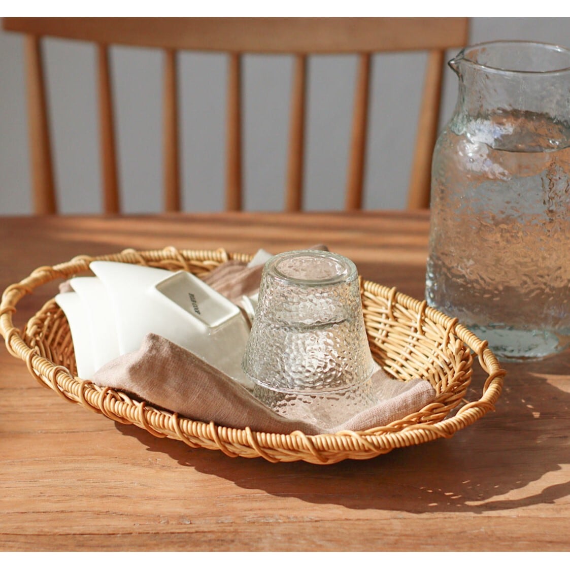 【雑貨・食器】ユティル ナイール ざるオーバル L