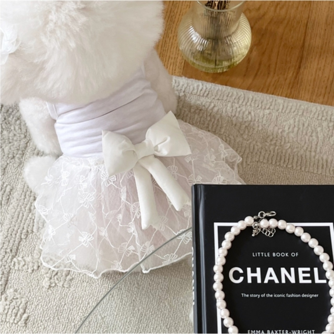 予約【pecoramou select】Roa Ribbon Net one piece