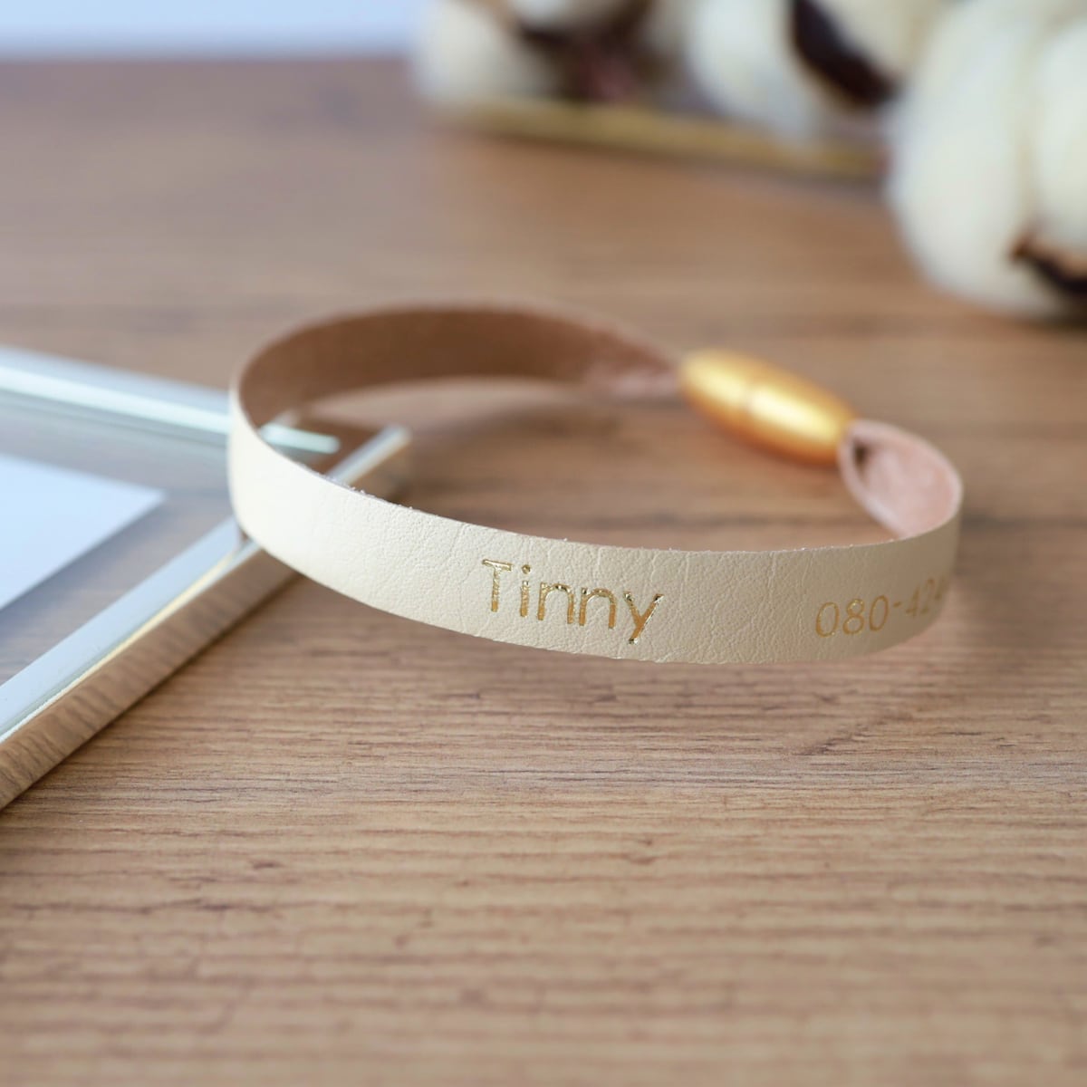 No.2【モニター特別価格 】Special Session付き〜迷子札チョーカー2匹