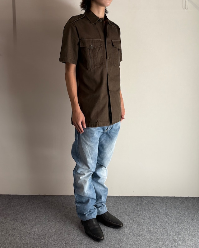 【APC】2 pocket military polo shirt