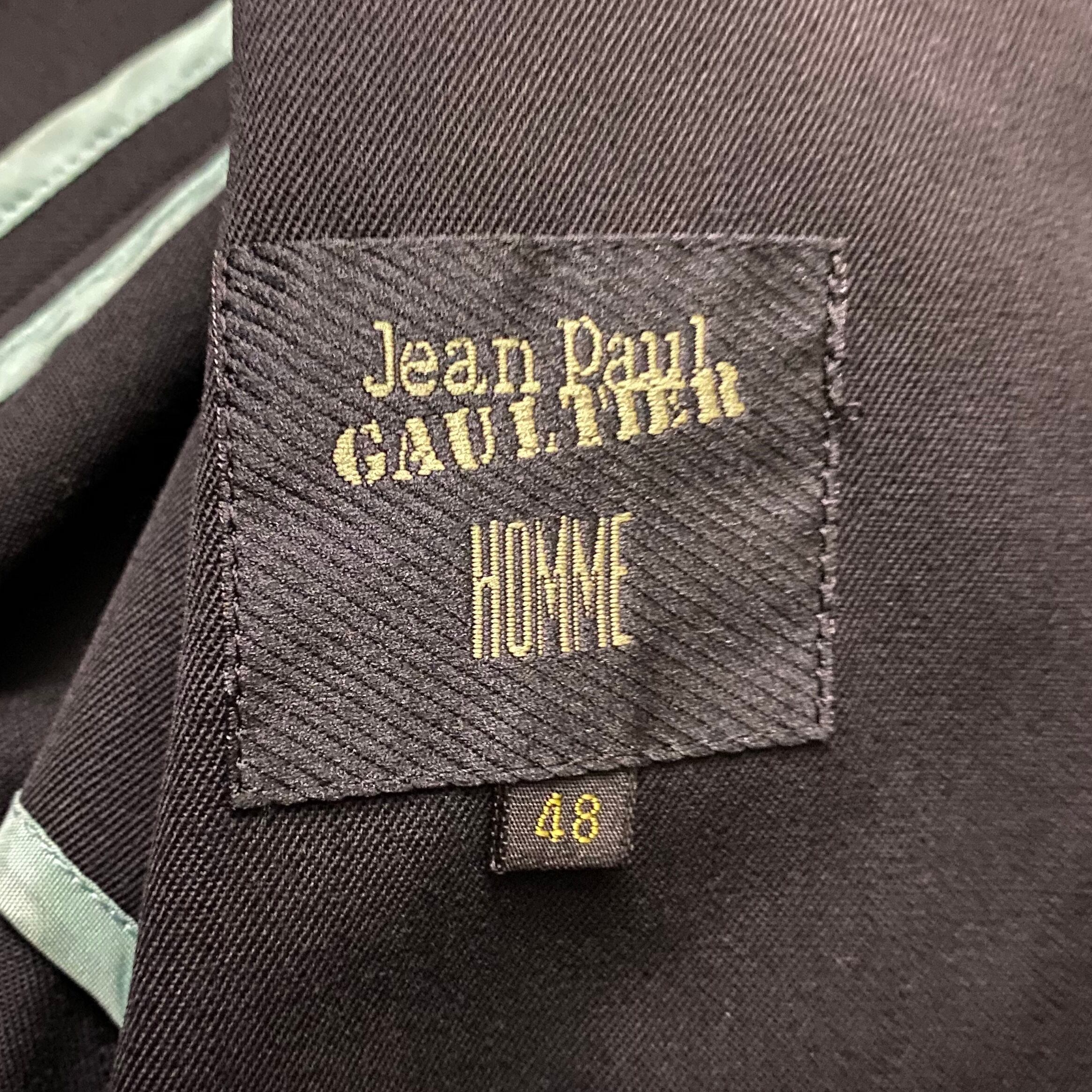 JEAN PAUL GAULTIER HOMME power shoulder tailored jacket | NOIR ONLINE
