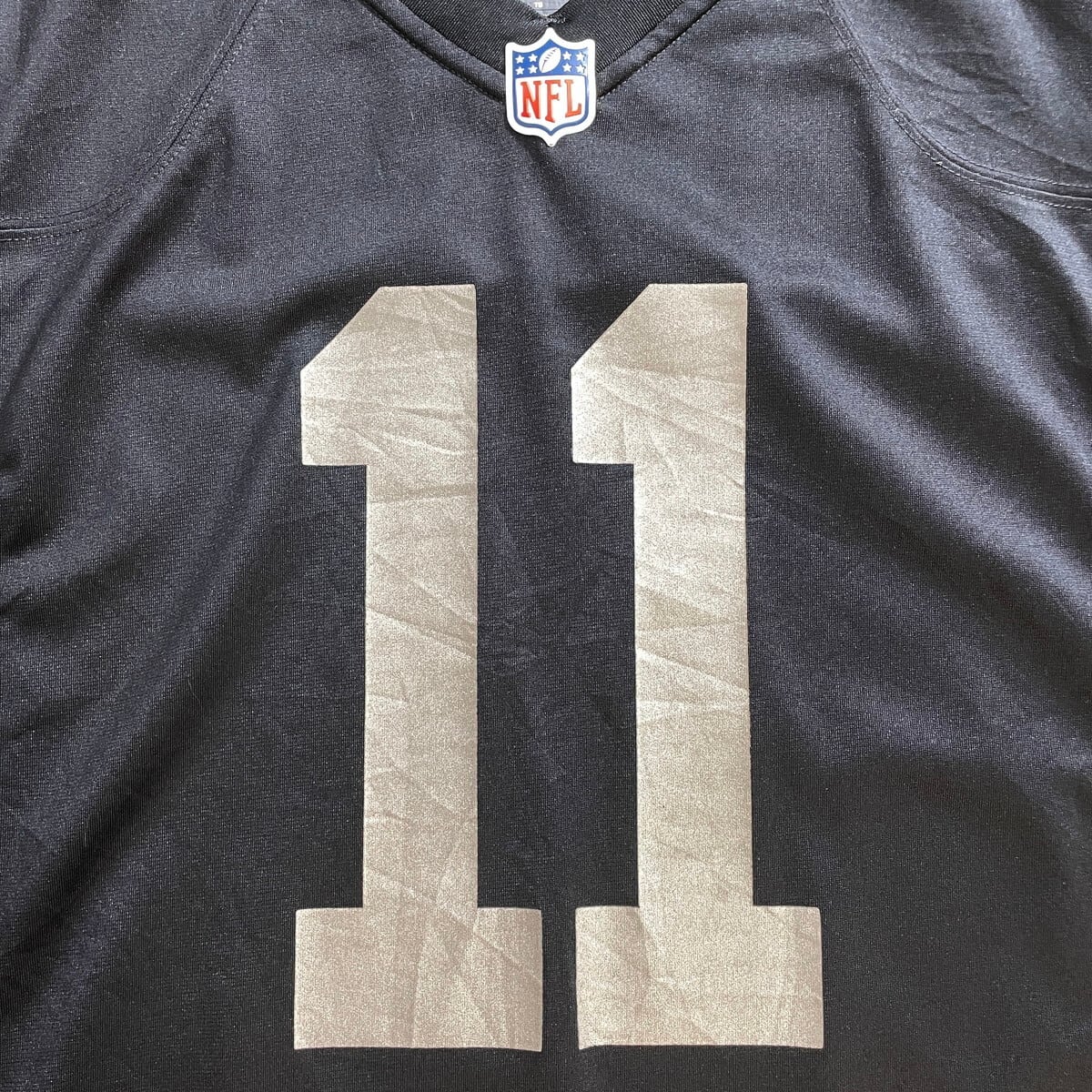 NIKE ナイキ NFL Las Vegas Raiders フットボールシャツ メンズXL 古着