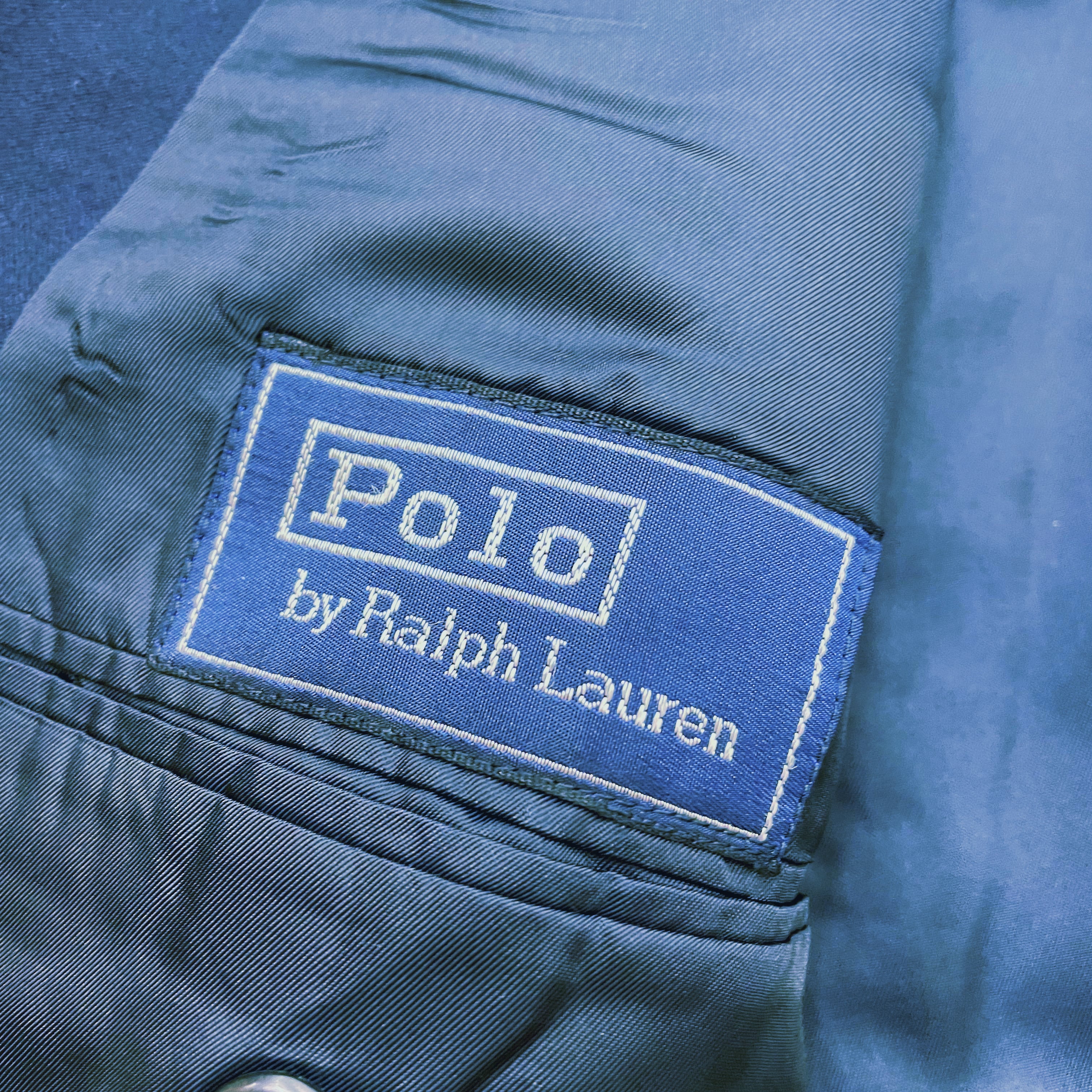 90's アメリカ製 Ralph Lauren 紺ブレザー シングル | frshakozaki