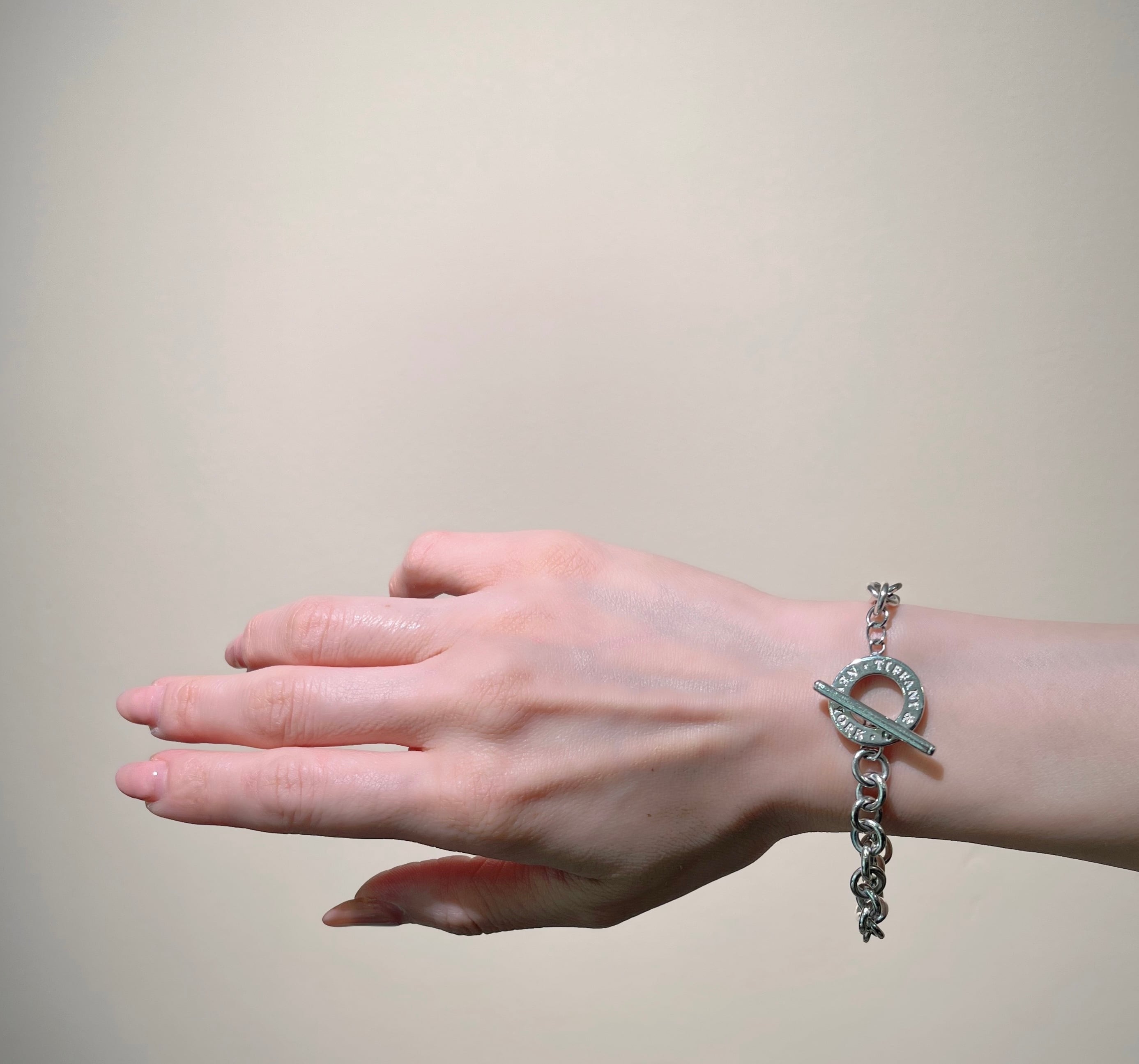 TIFFANY&CO】2648 TIFFANY&CO. NEW YORK ティファニー トグルブレス