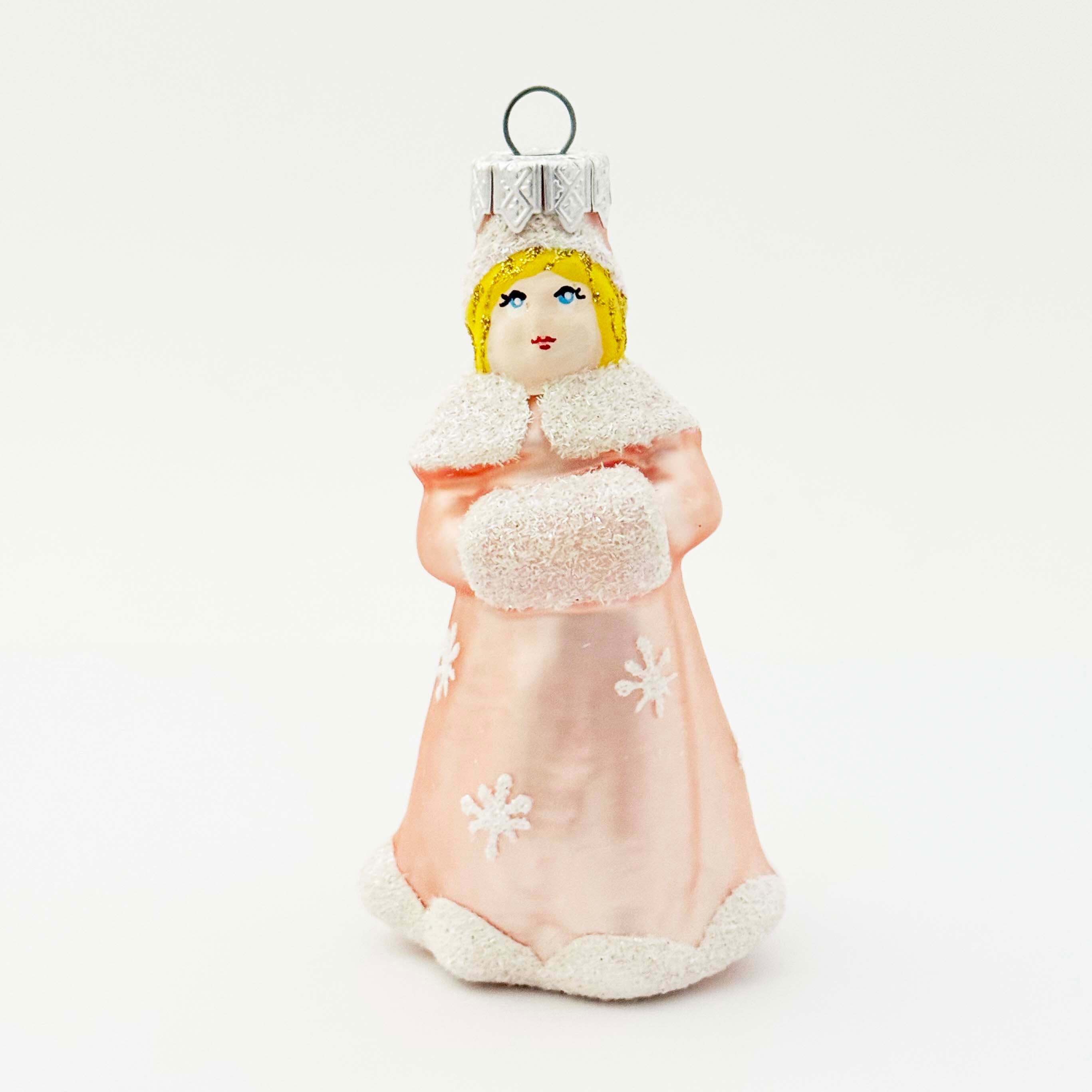 ウクライナ製 ガラスオーナメント（女の子）