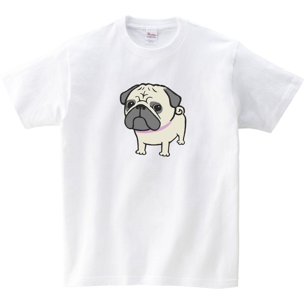 ワンコ パグ Tシャツ dog301g ティーシャツ ギフト プレゼント 犬 イヌ ワンコ おもしろtシャツ 日本犬