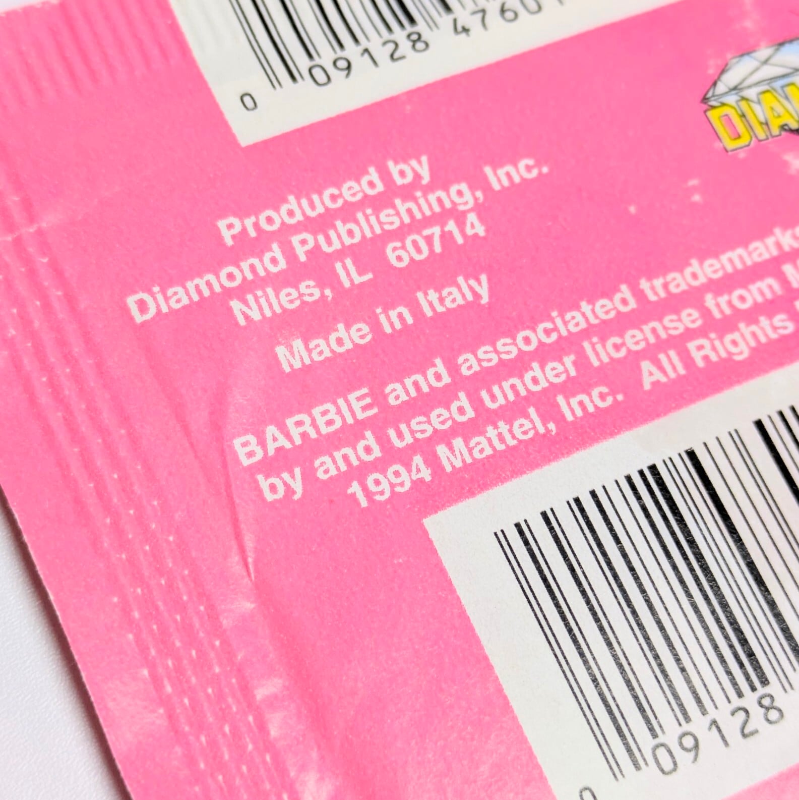 ☆送料無料！☆ VINTAGE 1994 DIAMOND【 Barbie（ バービー ）Adventures with Barbie sticker 】VINTAGE ステッカー 単品 （1個=6STICKER入）〚アメリカン雑貨 アメトイ〛