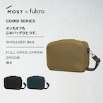 MOST × fulcro モスト フルクロコラボ ショルダーバッグ ボディバッグ 2ルーム 撥水 自立 MSF-12289