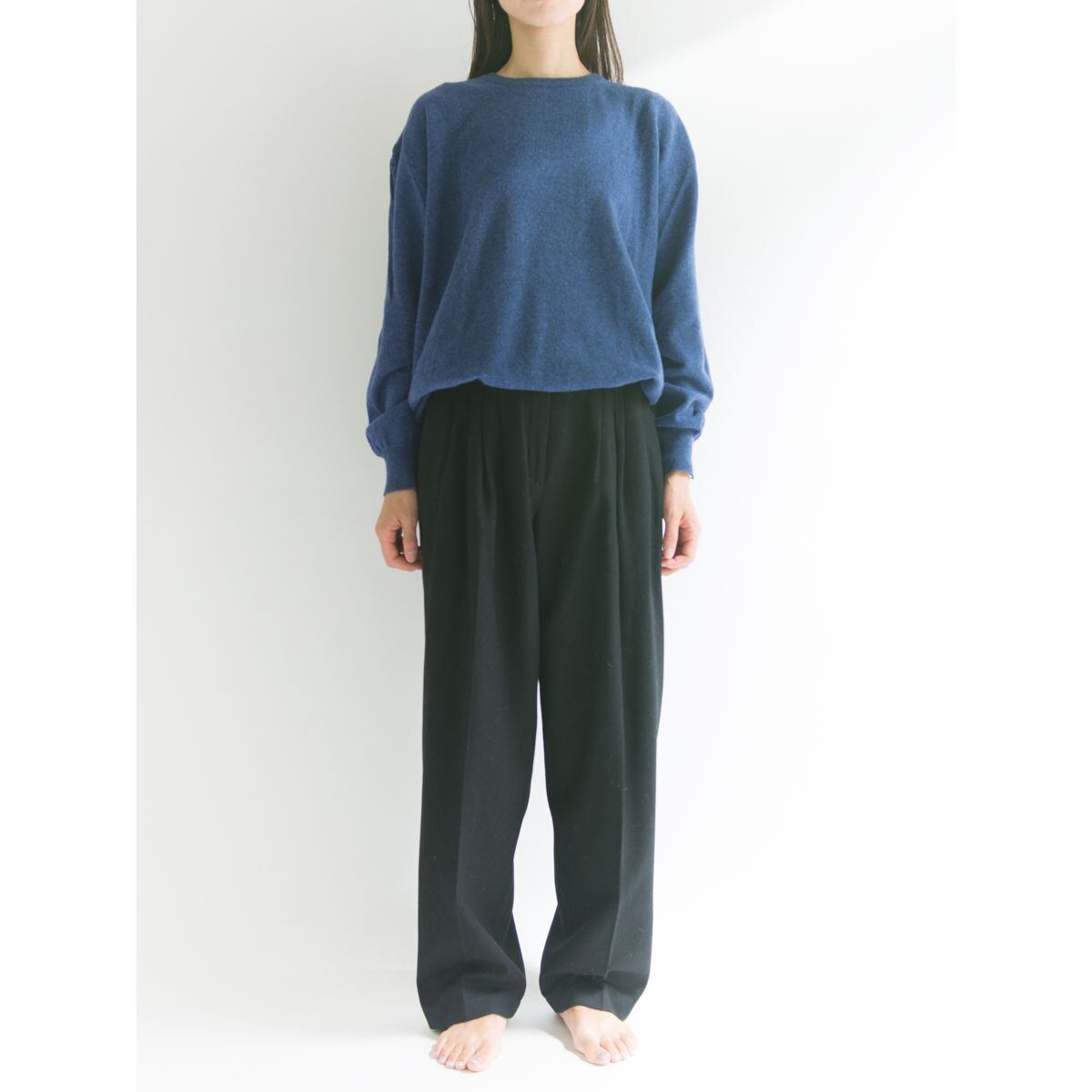 【United Colors Of Benetton】Made in France crew neck knit（フランス製 クルーネックニット）9b