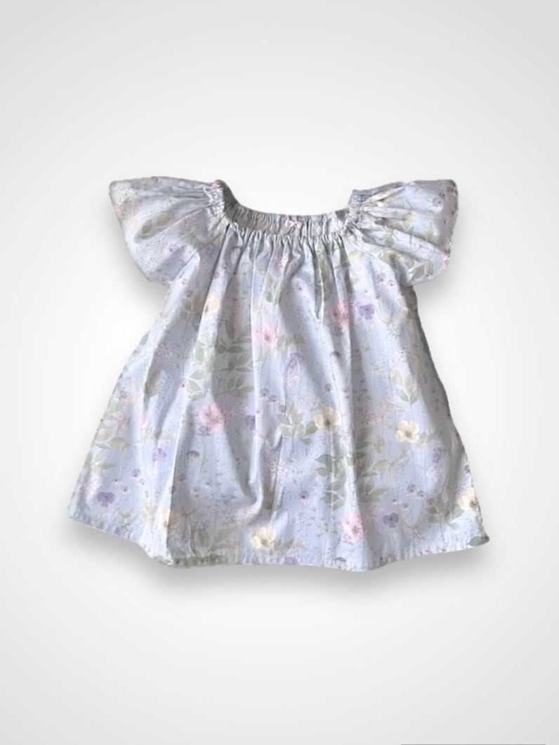 オーダー受付中◇LIBERTYリバティ スモックブラウス イルマ／ハンドメイド 送料無料】LIBERTYPRINT smock blouse ふわりスモックブラウス