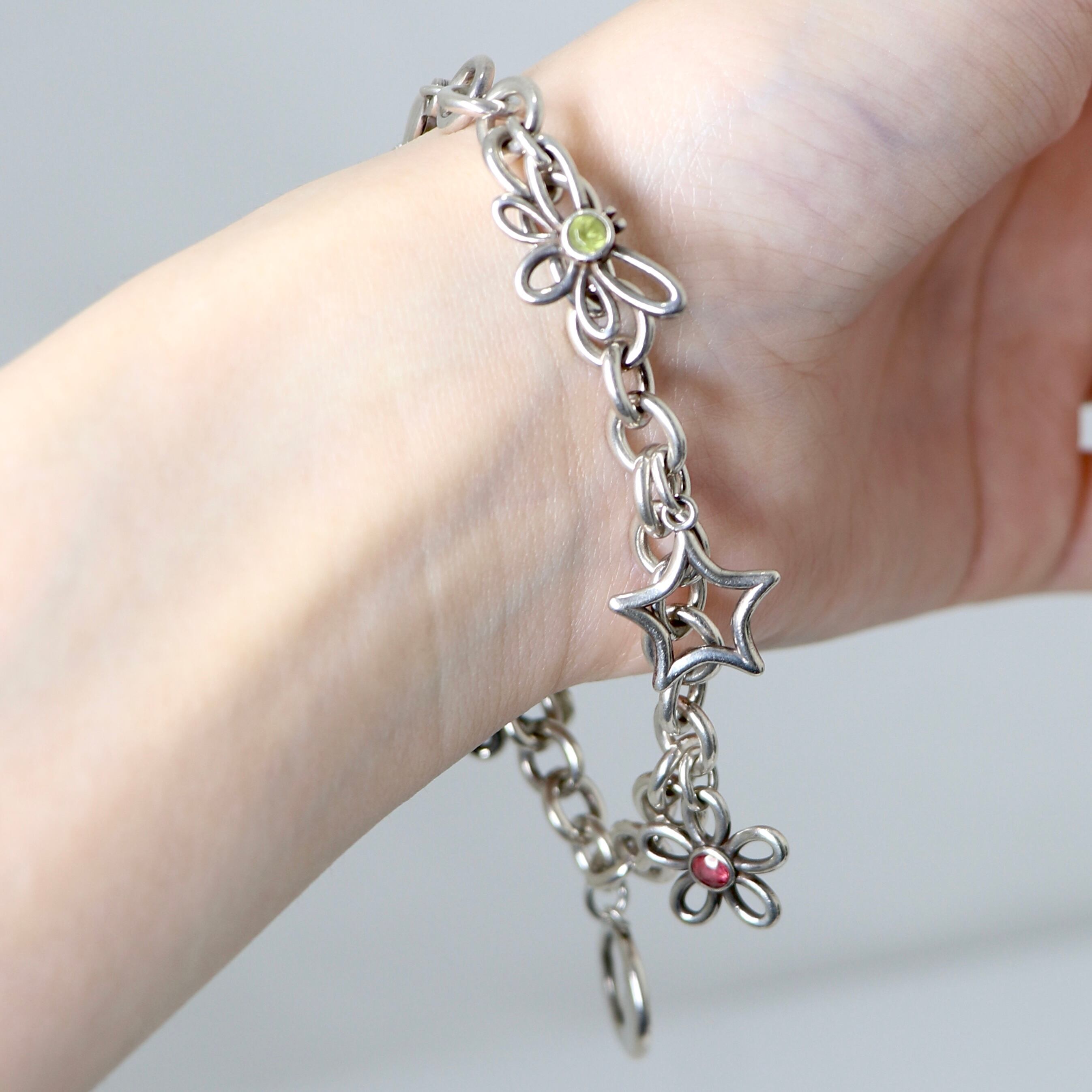 Tiffany&Co. 5チャーム ブレスレット シルバー925 ティファニー | 2122