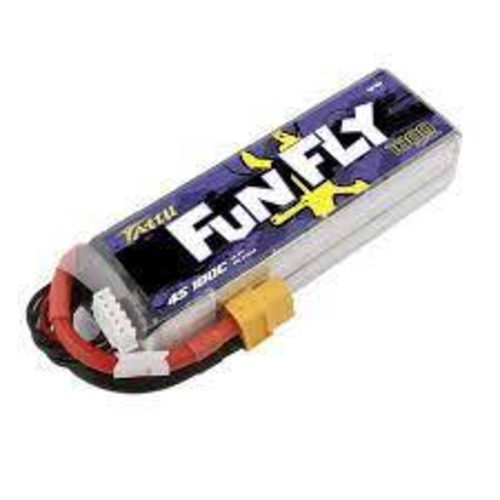 TATTU FUNFLY 1800mAh 4S battery 14.8V 100C