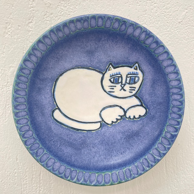 大柳　暁｜「絵皿」①（にがつのねこといぬ展2026）