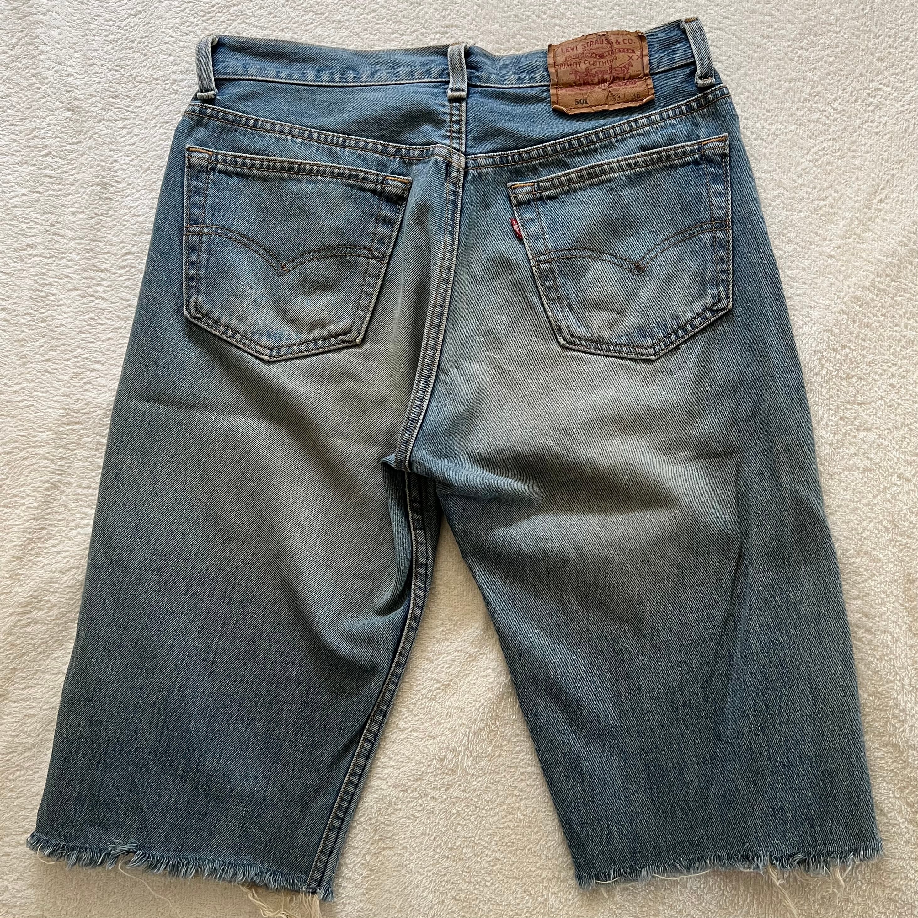 Levi's 501 USA製 W33 リーバイス デニムショーツ ハーフパンツ 90's