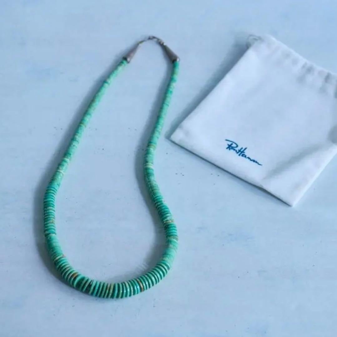 HARPO ターコイズネックレス　ロンハーマン Ron Herman × Harpo / サントドミンゴ族 ヒシネックレス