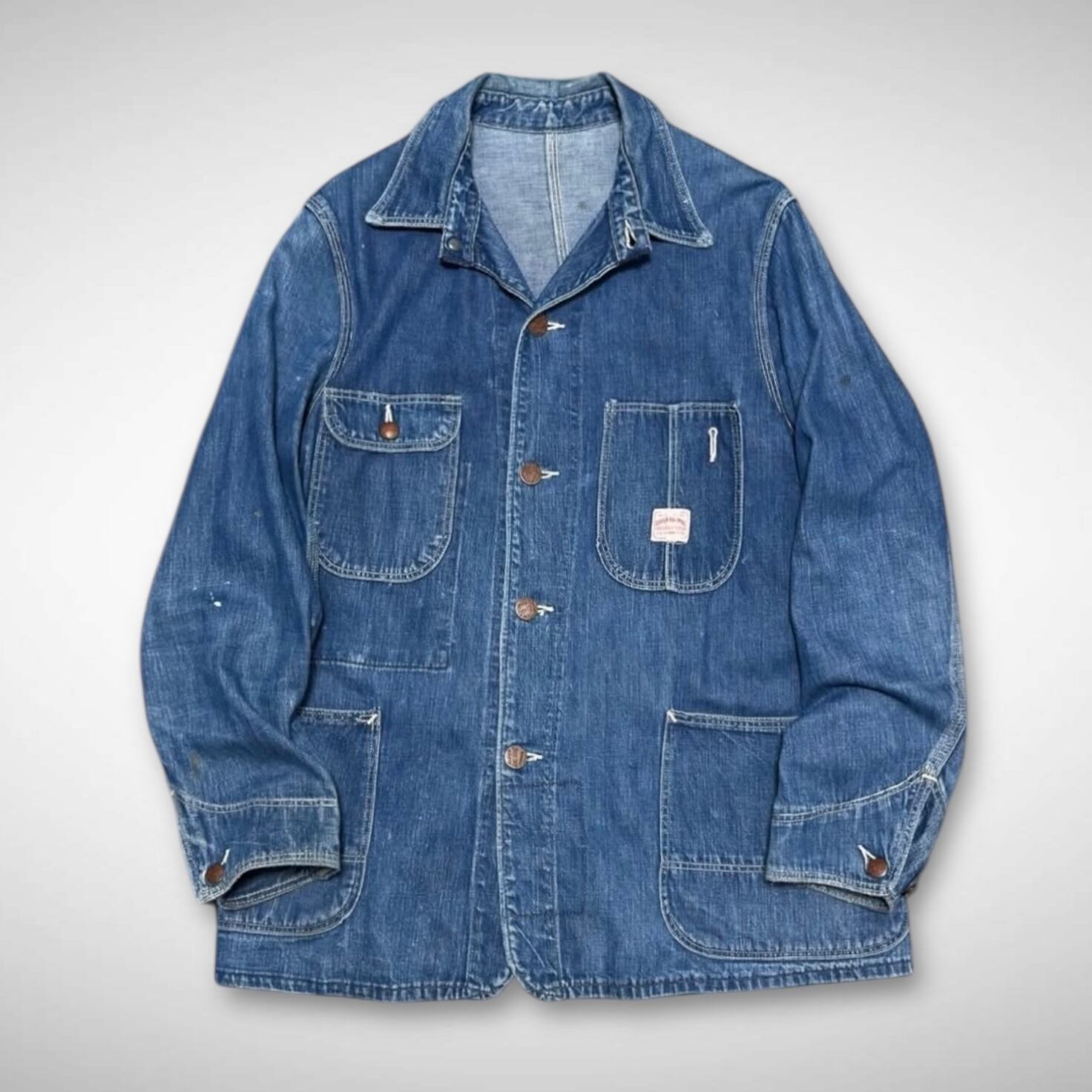 70s VINTAGE USA製 LEE STORM RIDER BOA DENIM JACKET リー ストーム