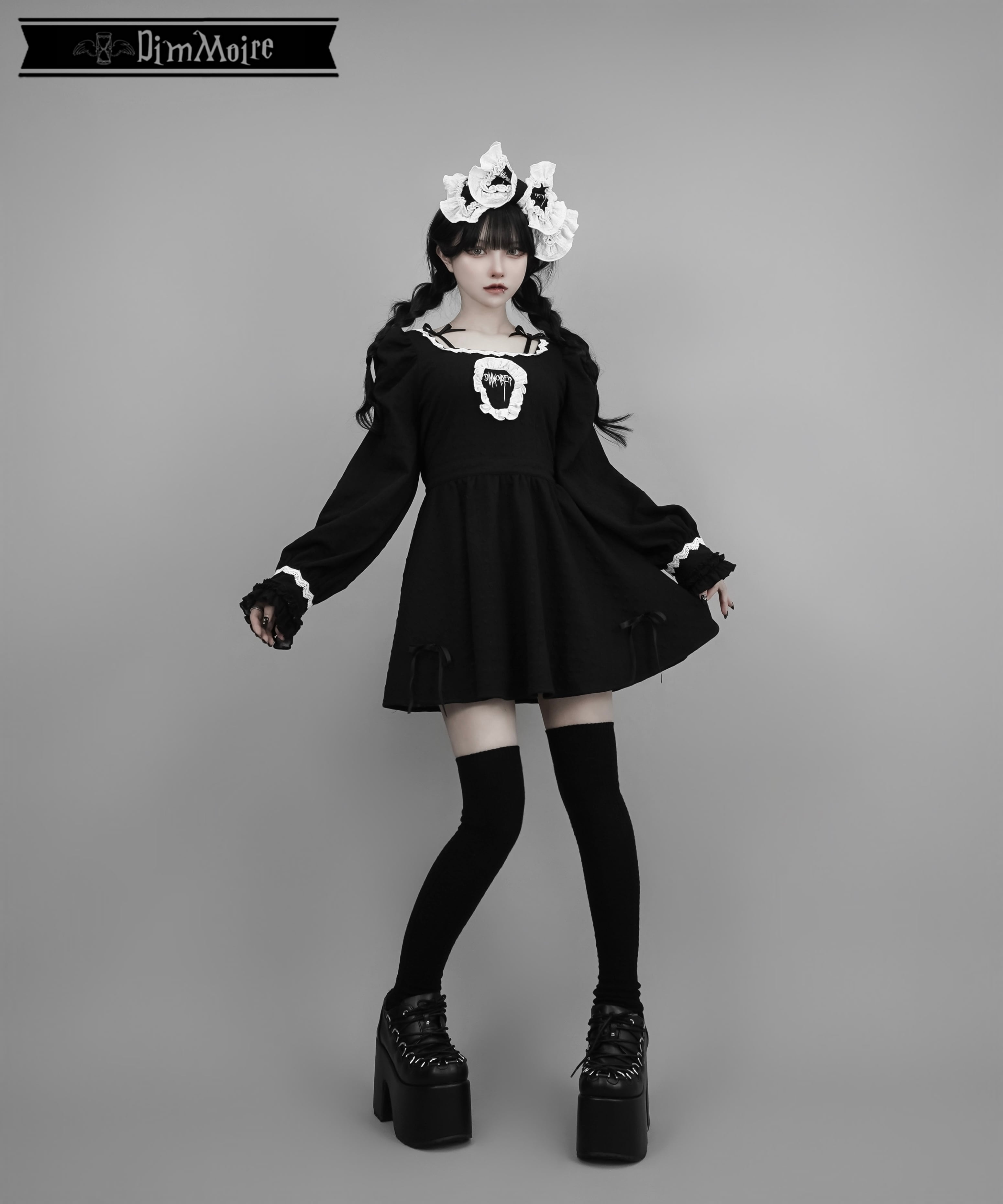 Coffin Dollミニワンピース 【Black】 | DimMoire 