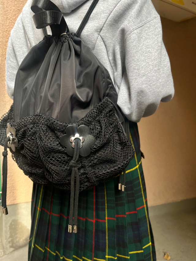 Casselini(キャセリーニ)"Flower Motif Knap Sack"