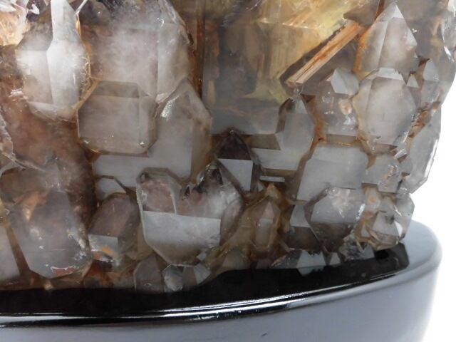 【送料無料】【高品質】約17kg 特大ブラジル産ジャカレー水晶（アリゲータークオーツ）　no.5