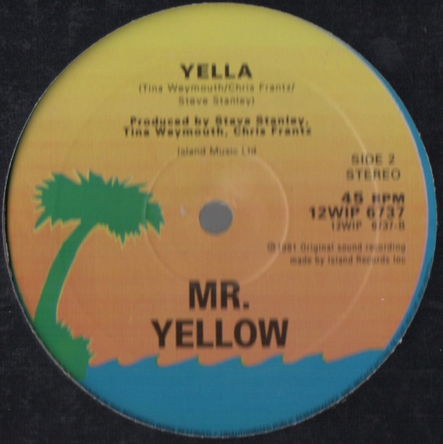 【12inch】Tom Tom Club / Mr. Yellow / Genius Of Love / Yella COMPACT