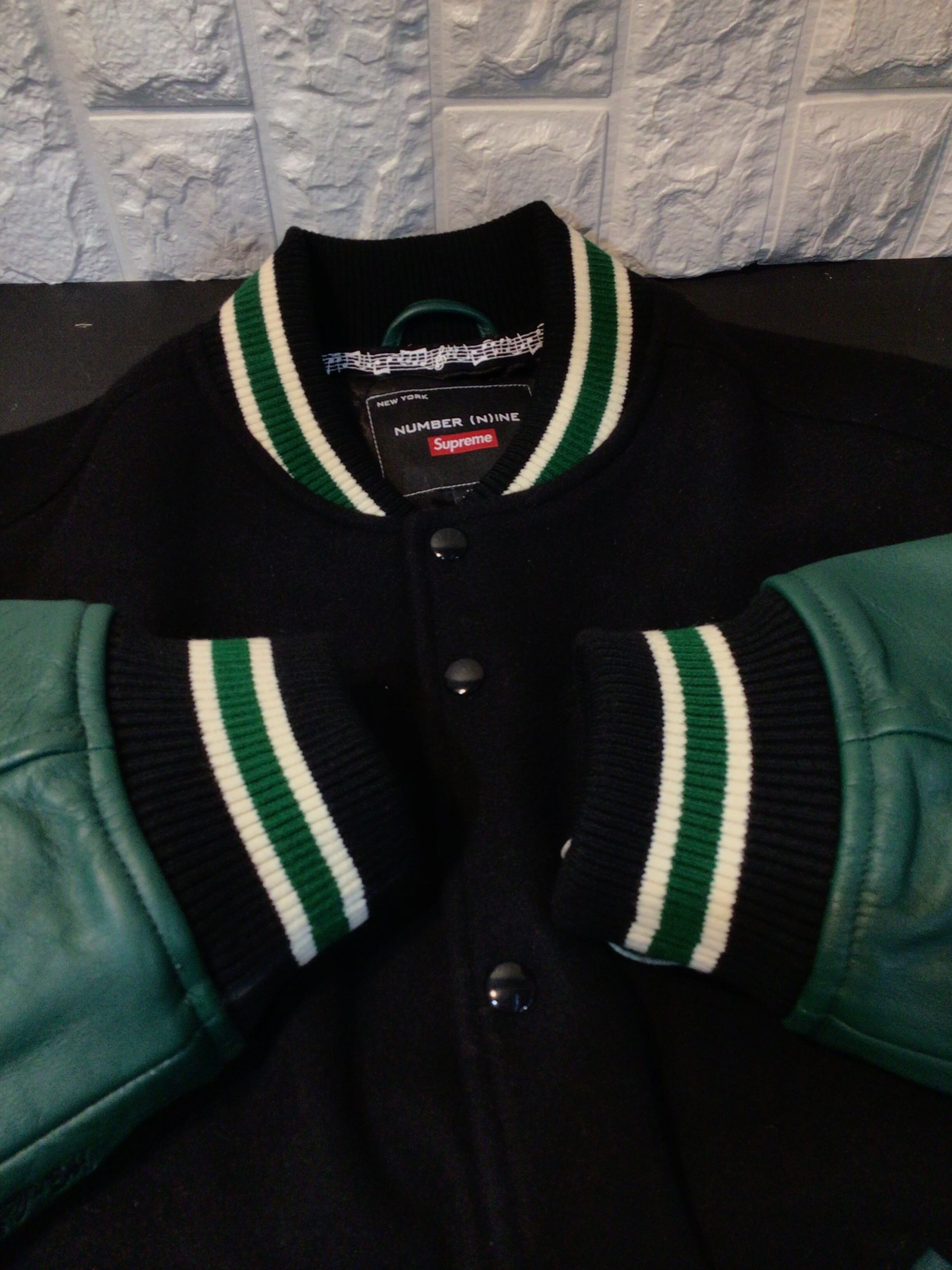 Supreme × NUMBER(N)INE Mickey Mouse Varsity Jacket | Pay ID