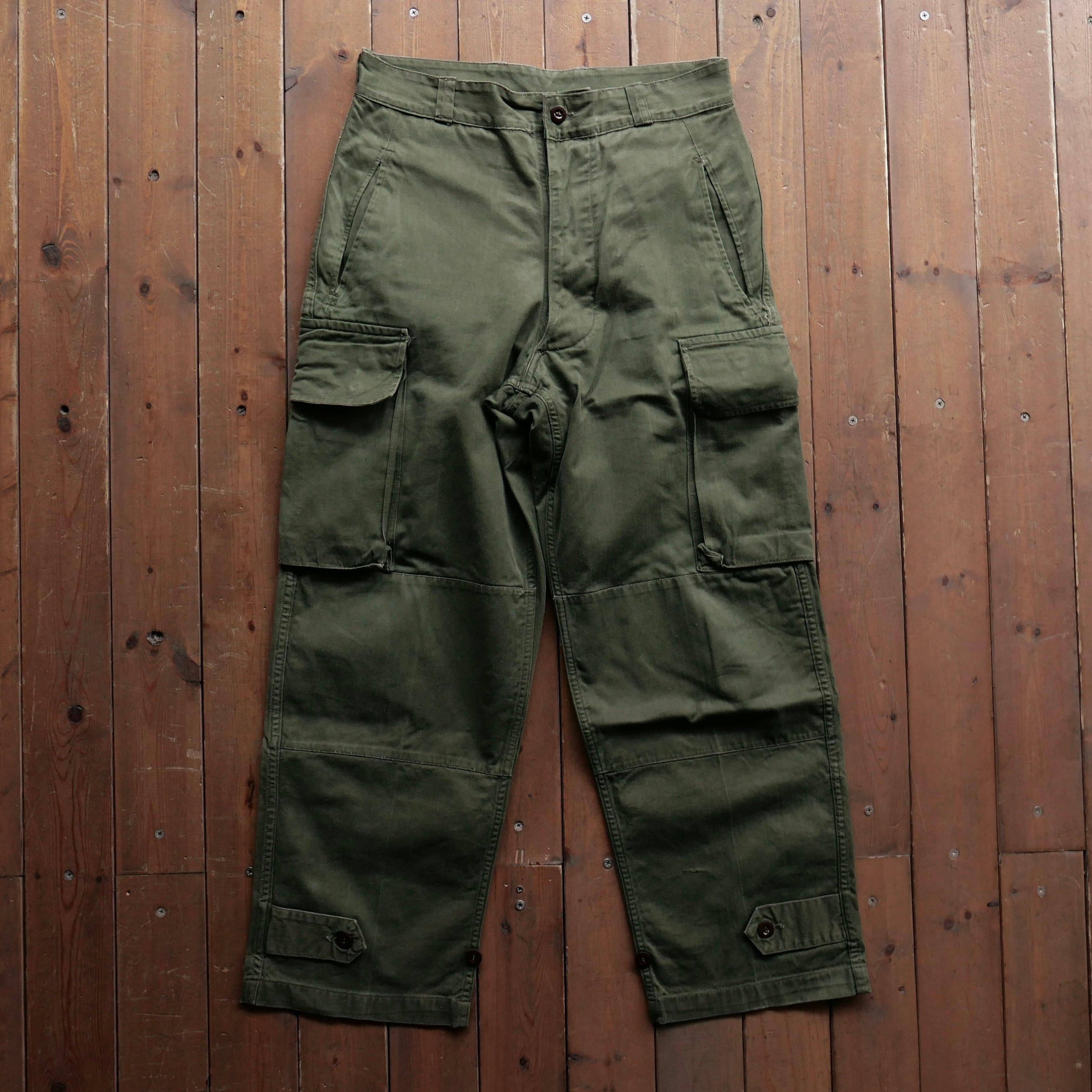 French Army M-47 Cargo Pants 21 後期型 orSlow M-47 FRENCH ARMY CARGO PANTS (ARMY GREEN) – unexpected store