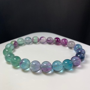 b177 グラデーションフローライトブレスレット