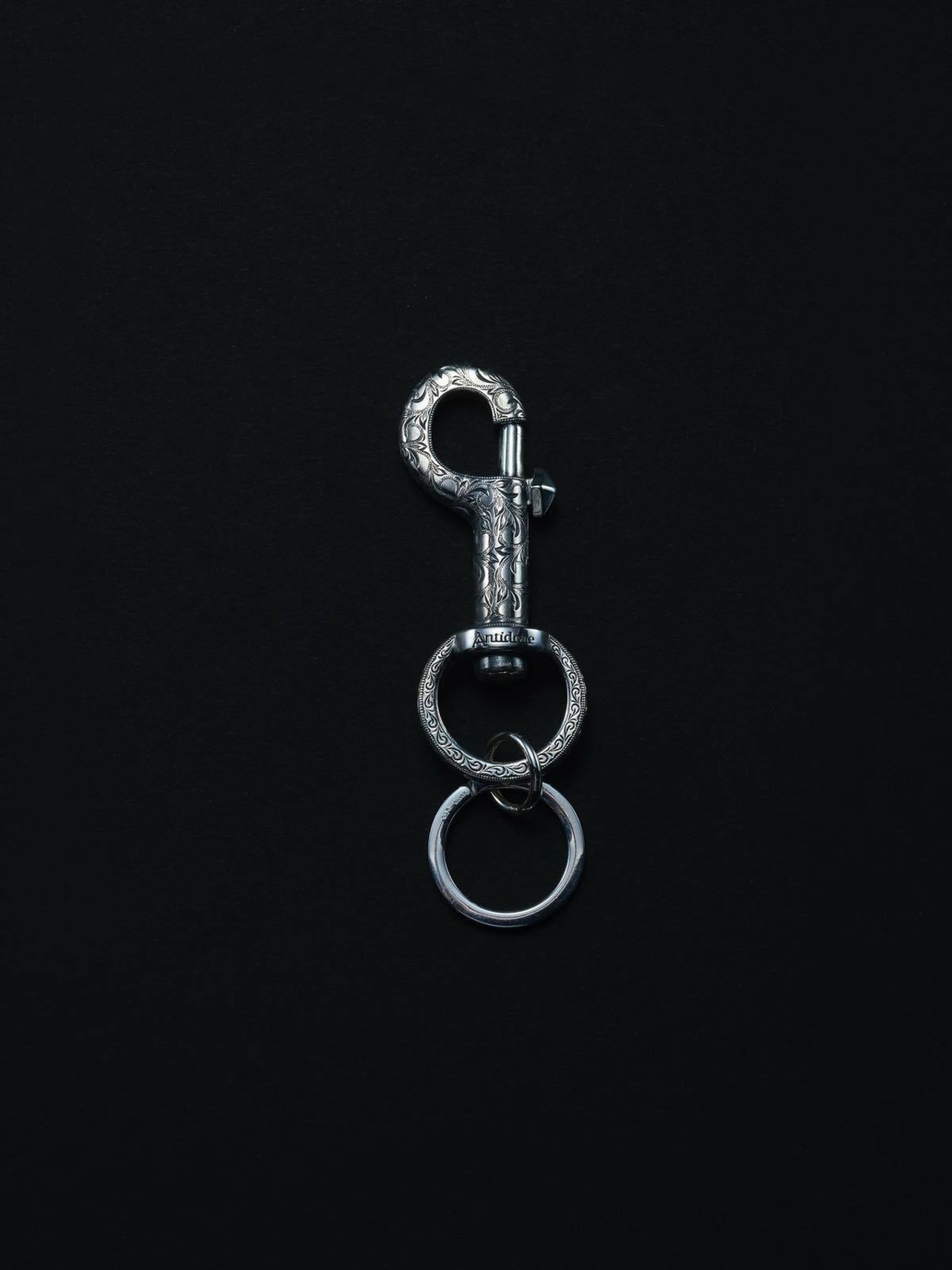 Engraved Key Ring Clip