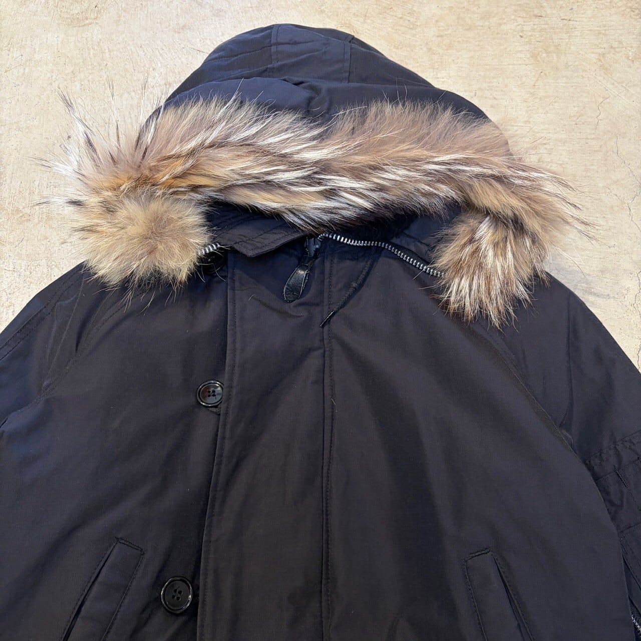 1990s SPEIWAK N-2B FLIGHT JACKET BLACK USA | safarionline