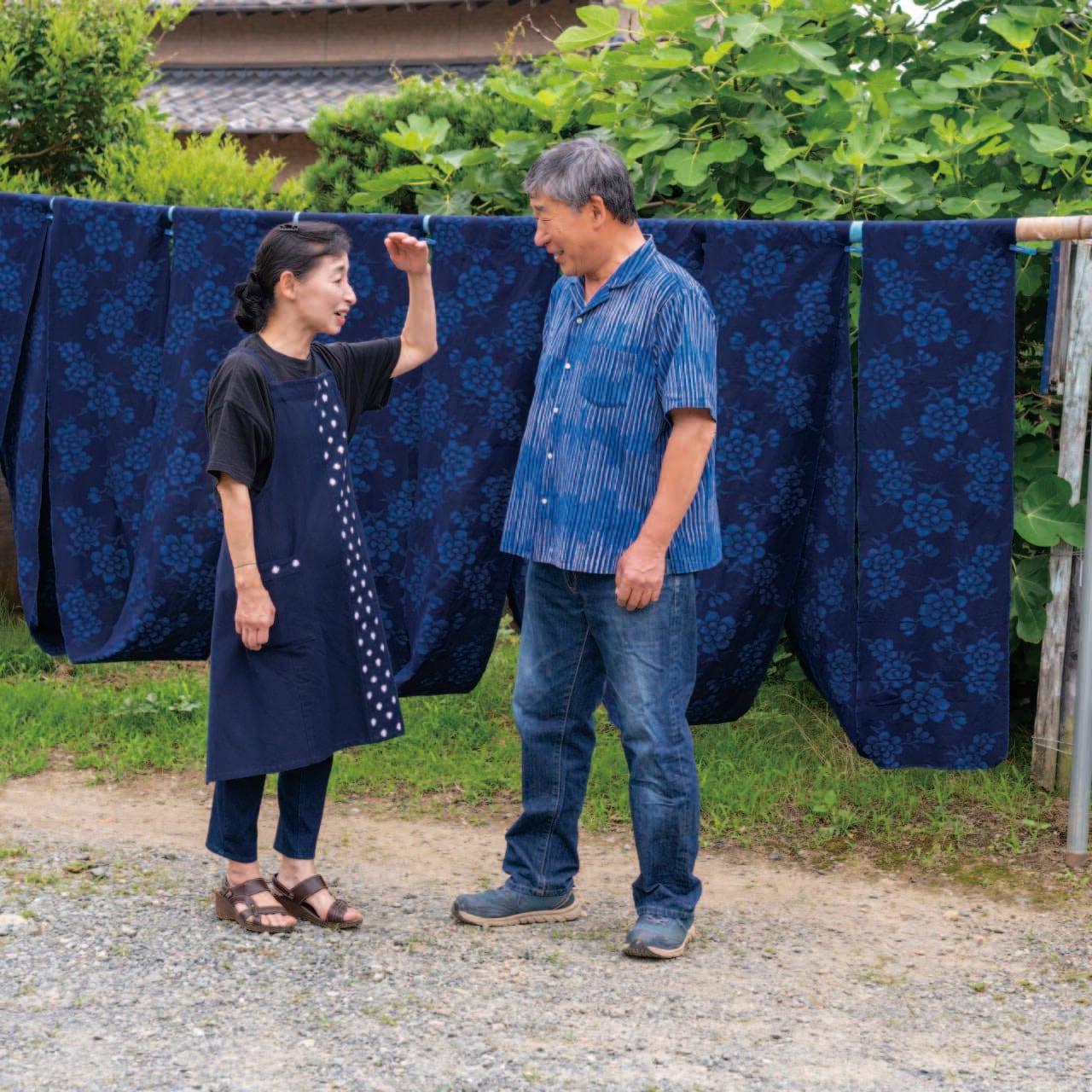 ナカジーもんぺ 山村かすり工房（サイズL） | 久留米絣協同組合