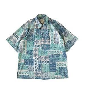 USED Aloha shirt / Cooke street / size L