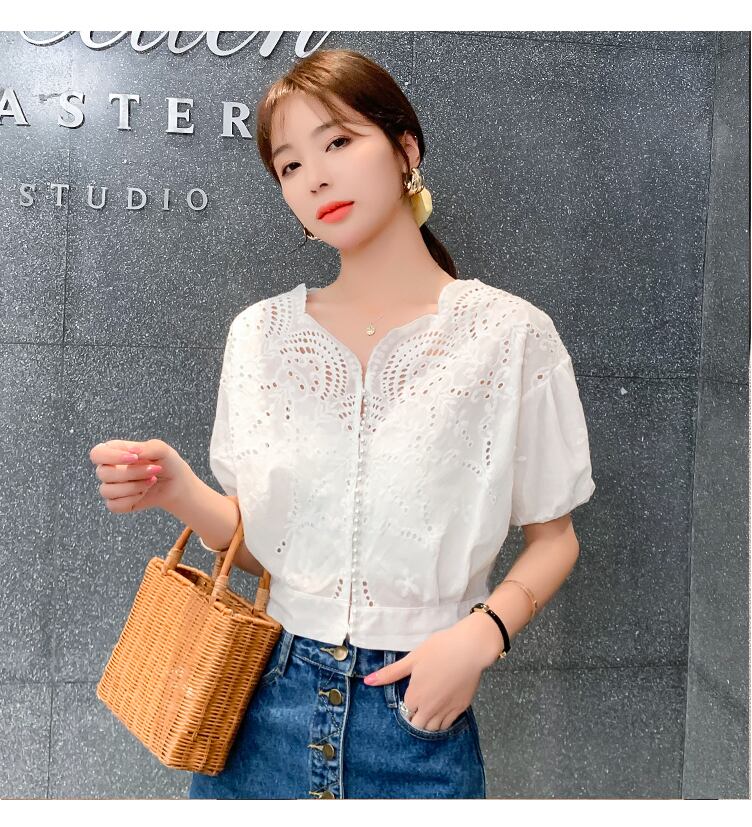 ブラウス コーデ 白 半袖 レディース オフィス おしゃれ 大きいサイズ おすすめ 夏 韓国 可愛い かわいい フリル 通販 人気 ノーカラー レース 安い 白ブラウス パフスリーブ ブラウス 2573 Sayurio レディースアパレル ファッション プチプラ アラサー アラフォー ブラウス コーデ 白 半袖 レディース オフィス おしゃれ 大きいサイズ おすすめ 夏 韓国 可愛い かわいい フリル 通販 人気 ノーカラー レース 安い 白ブラウス パフスリーブ ブラウス 2573 Sayurio レディースアパレル ファッション プチプラ アラサー アラフォー